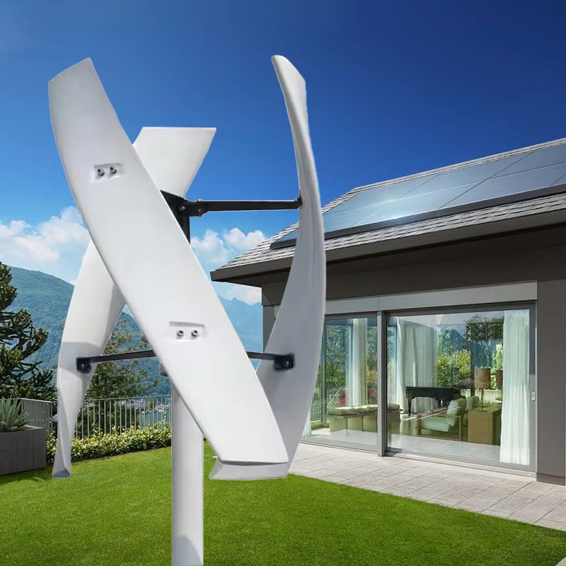 Mini Wind Turbine Vertical - Wind Turbine System 5kw X Type