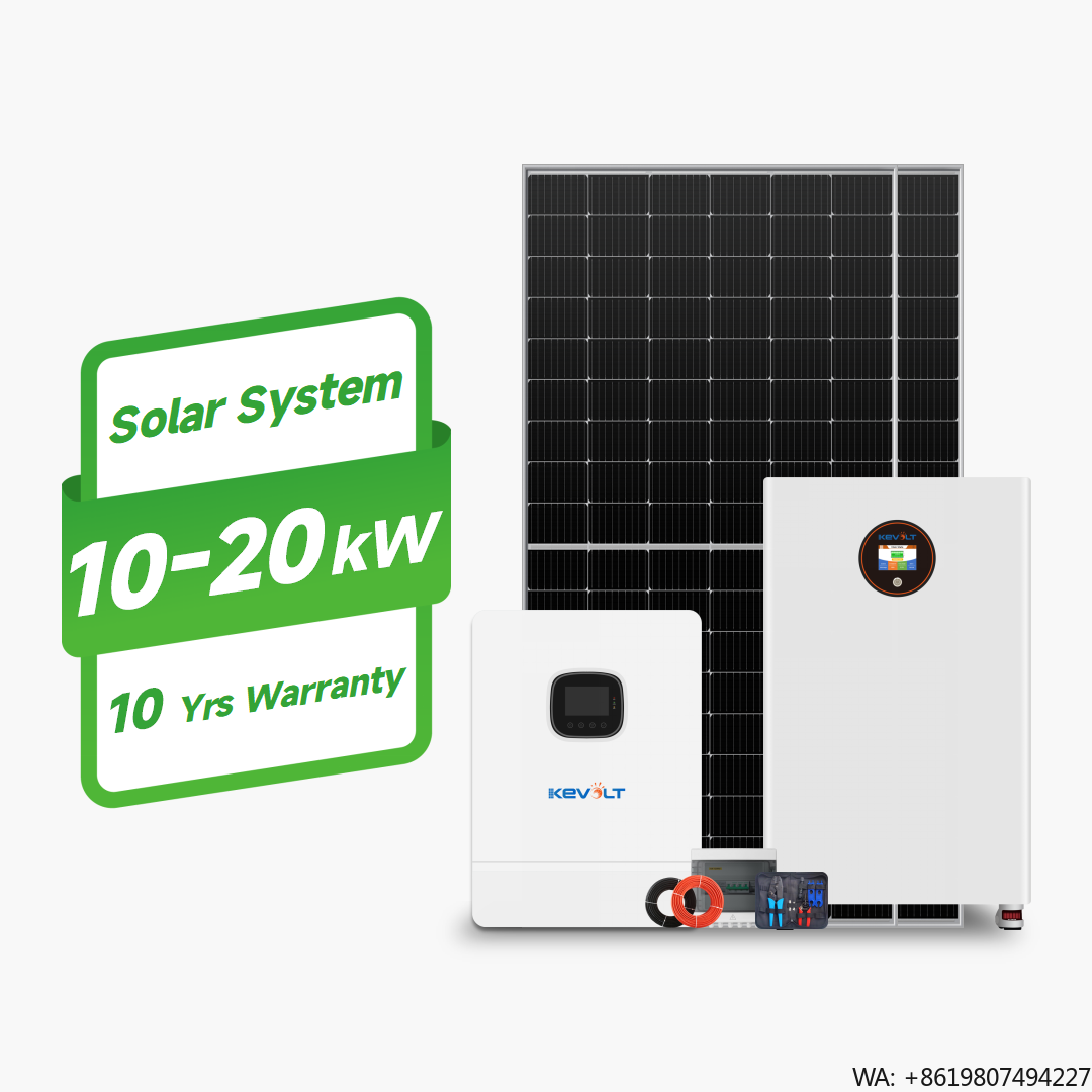 Off Grid Solar Kit - 10-40kW Offgrid Solar Power System 10kWh