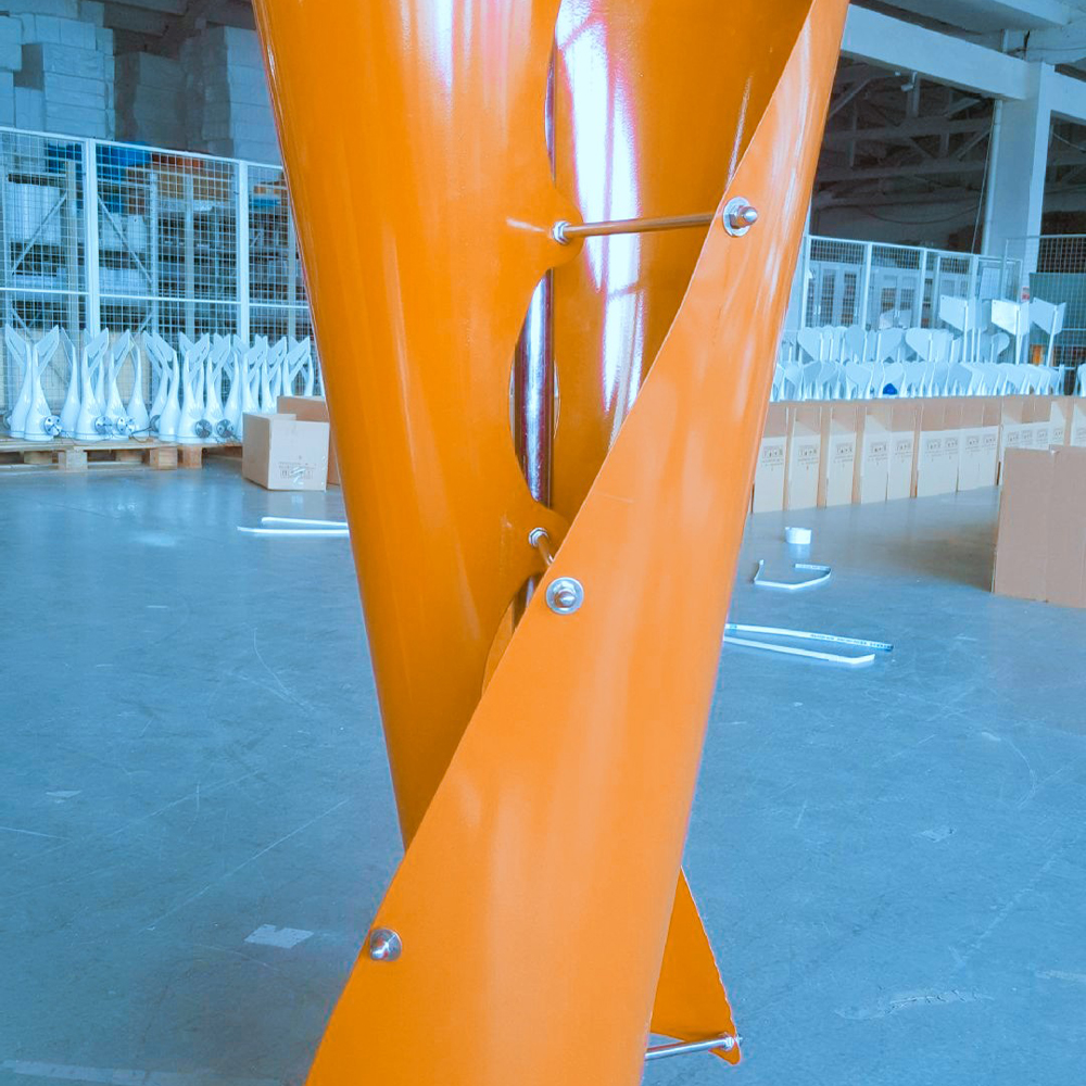 Renewable Energy Generation - Vertical Axis Wind Power Turbine Generator