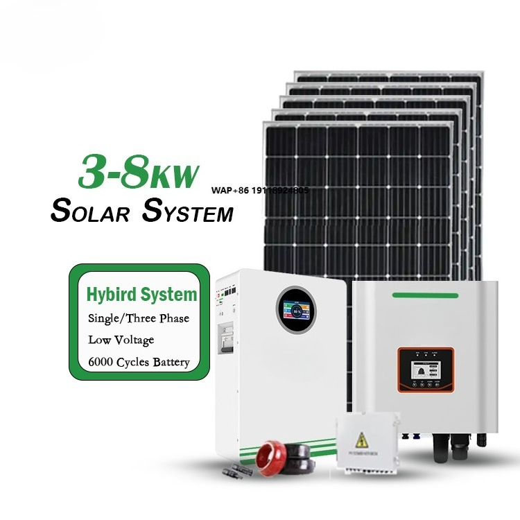 Off Grid Solar Kit - Solar Energy Storage Photovoltaic System 5Kw