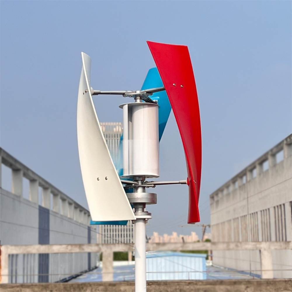 2000W 12v 24v 48v 3 Blades Win - مراجعة Mini Wind Turbine Vertical وسعره