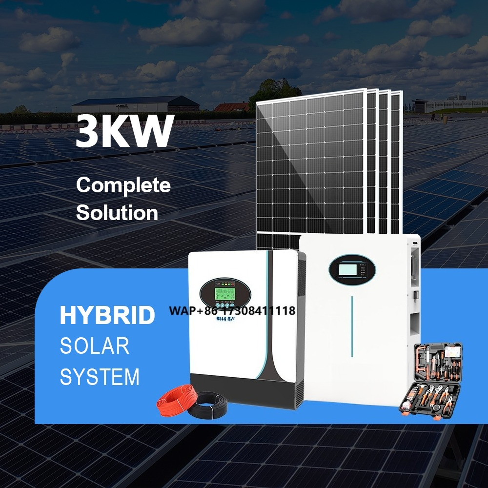 Single Phase 3KW 5KW 10kw off  - مراجعة Off Grid Solar Kit وسعره