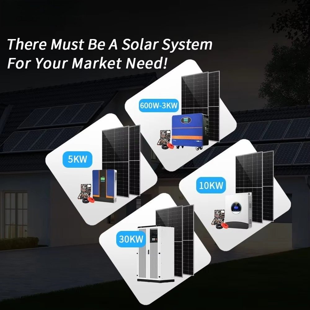 Single Phase 3KW 5KW 10kw off  - مراجعة Off Grid Solar Kit وسعره