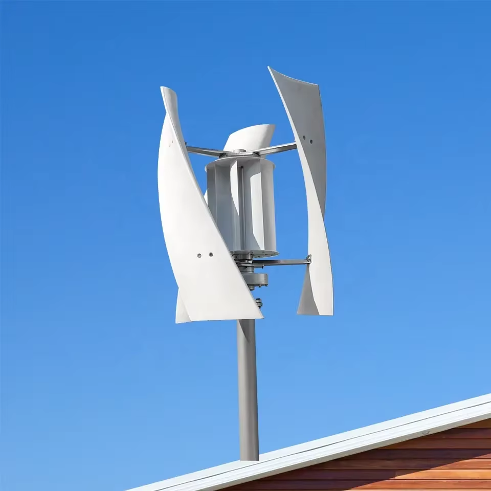 Wind Turbine System 5kw X Type - مراجعة Mini Wind Turbine Vertical وسعره