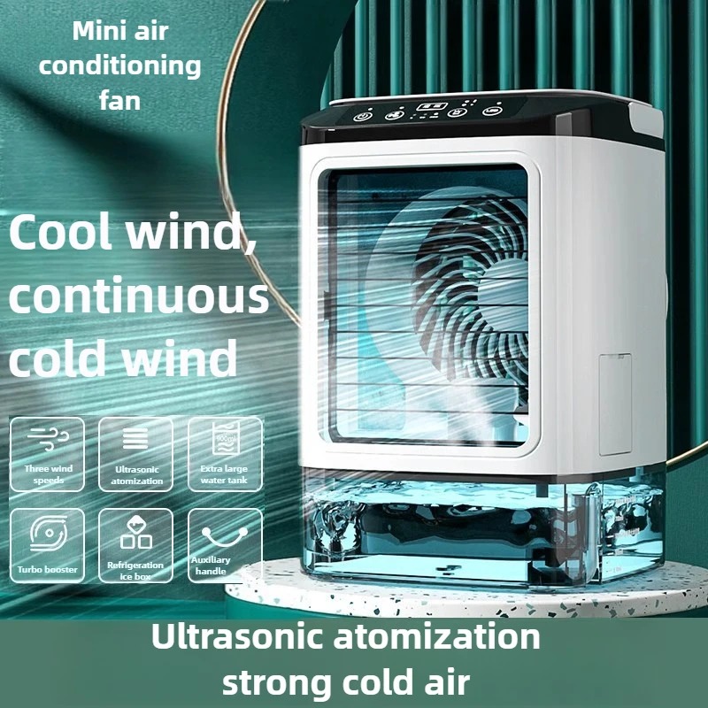 Low Noise Pet Cooling Fan USB  - مراجعة Mini Wind Turbine Vertical وسعره