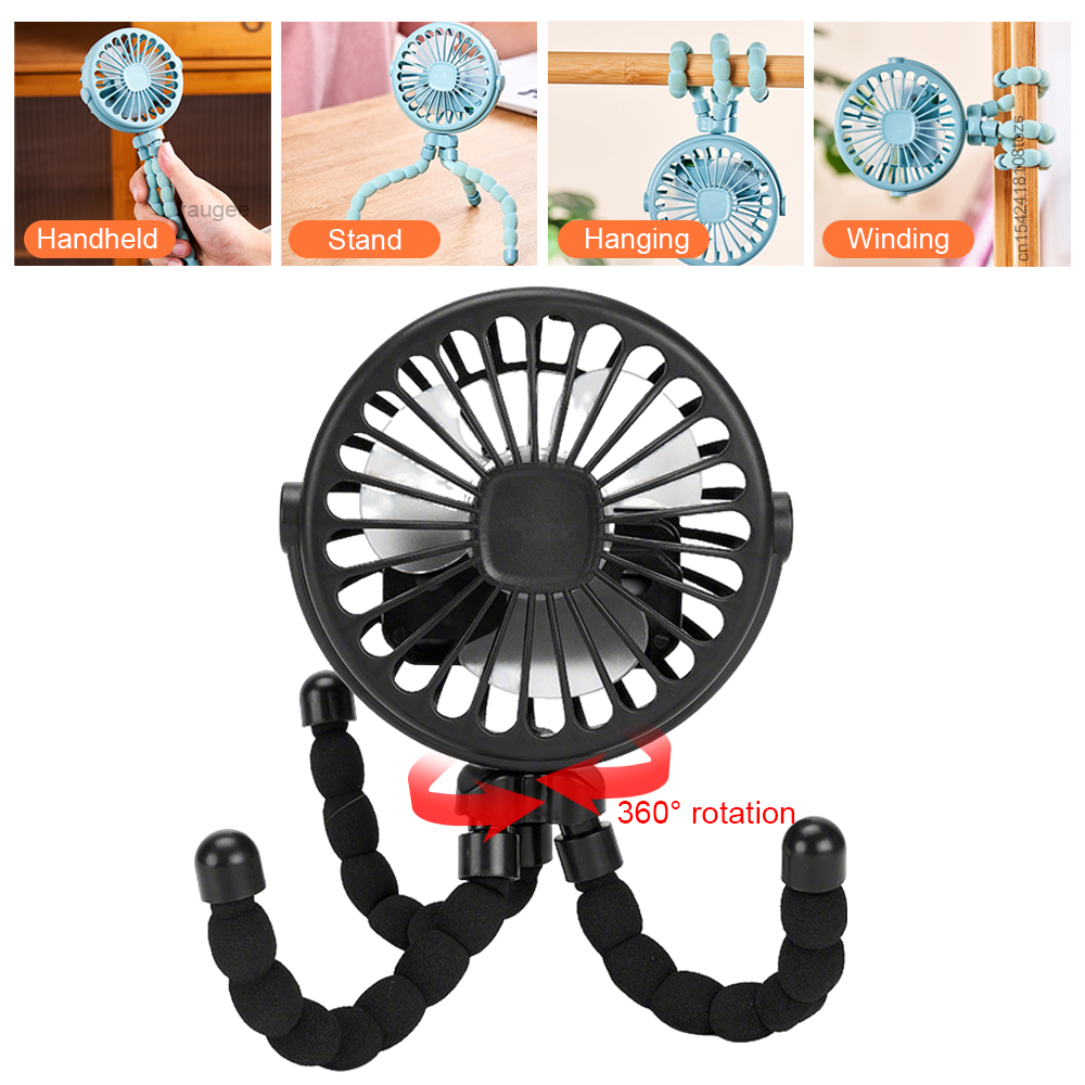 Octopus Fan Mini Flexible Trip - مراجعة Mini Wind Turbine Vertical وسعره