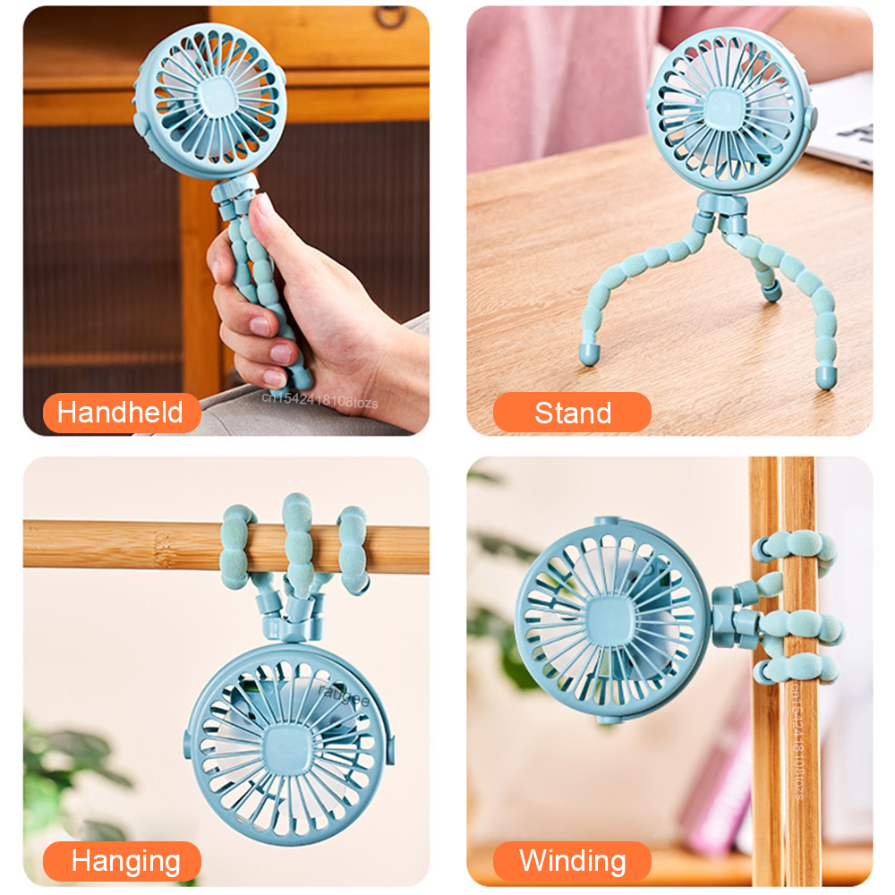 Octopus Fan Mini Flexible Trip - مراجعة Mini Wind Turbine Vertical وسعره