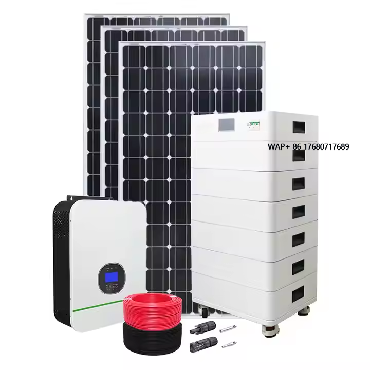 Solar Panels with Battery and  - مراجعة Solar Panel System 10Kw وسعره
