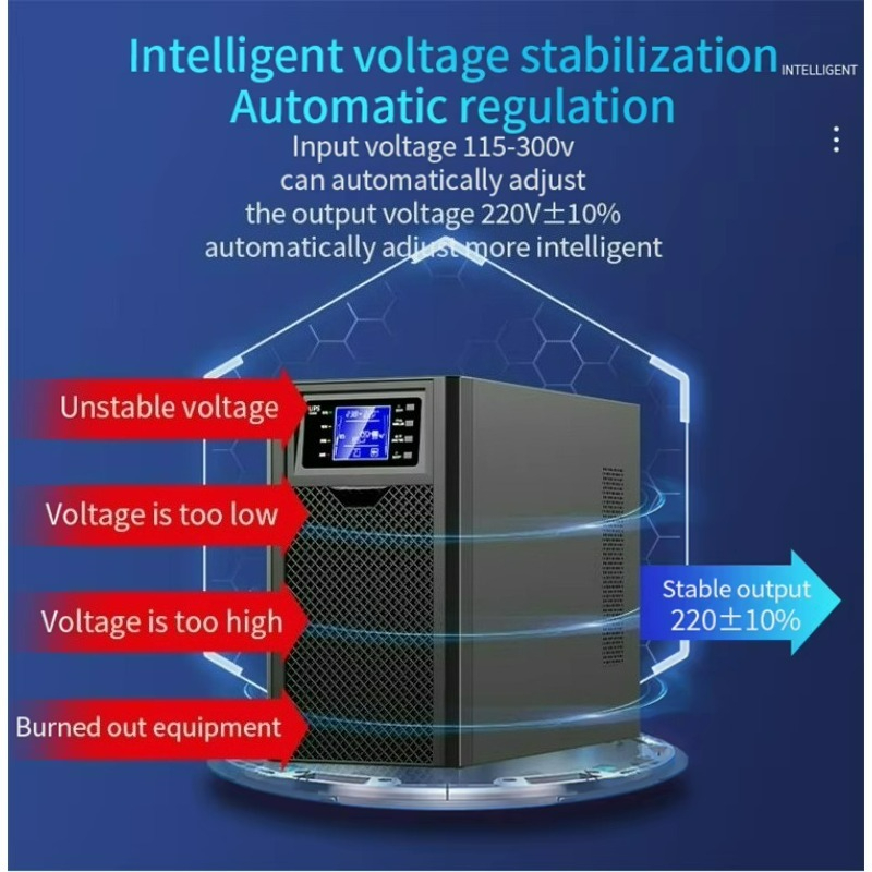 3KVA Online UPS 3kw 2700w Pure - مراجعة Ups Inverter 3Kva وسعره