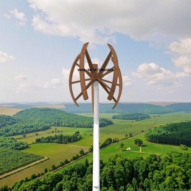 3000W Hybrid Vertical Wind & S - مراجعة Mini Wind Turbine Vertical وسعره