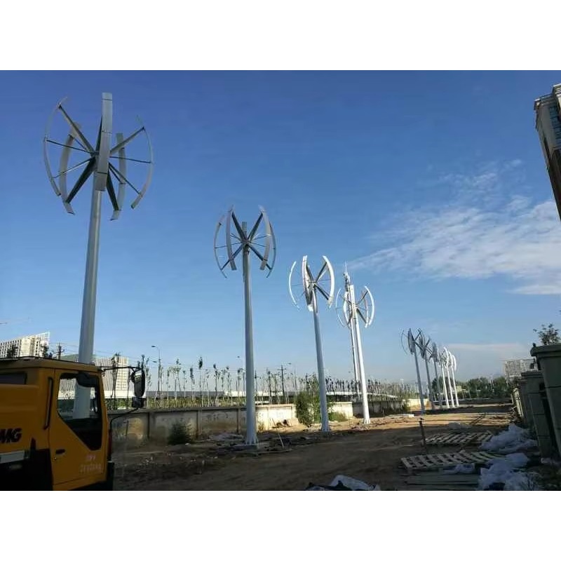 3000W Hybrid Vertical Wind & S - مراجعة Mini Wind Turbine Vertical وسعره