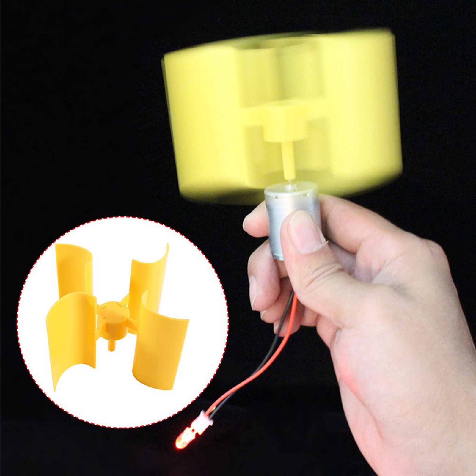 DIY Kit Small Motor Vertical W - مراجعة Mini Wind Turbine Vertical وسعره