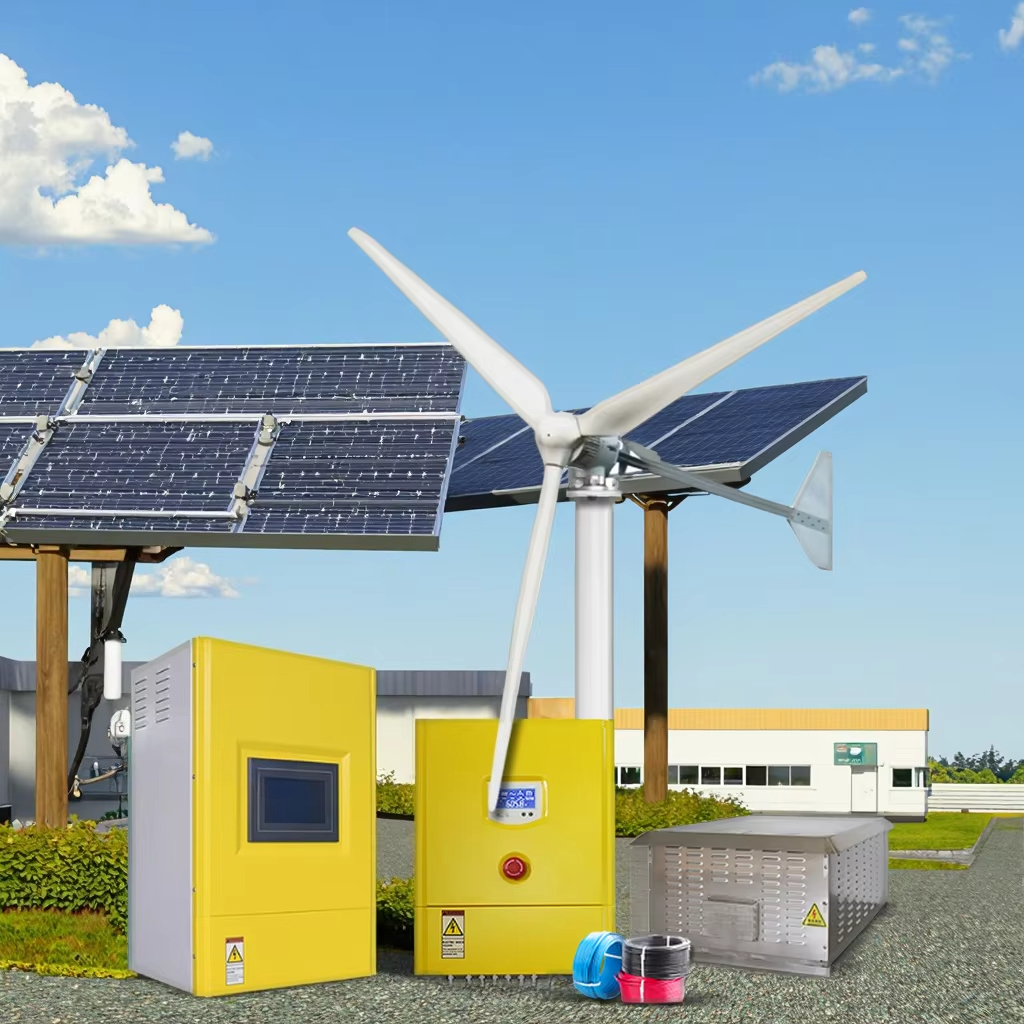 10KW Hybrid Solar Wind Turbine - مراجعة Renewable Energy Technology وسعره