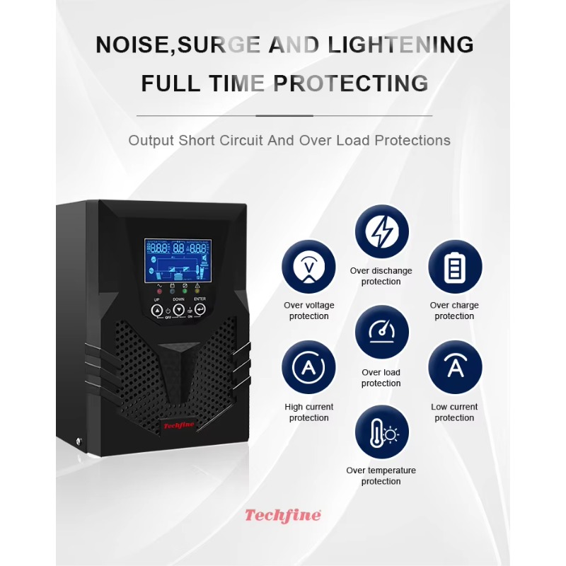 Techfine 3KVA Inverter Online  - مراجعة Ups Inverter 3Kva وسعره