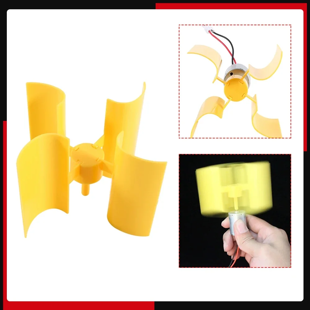 DIY Kit Small Motor Vertical W - مراجعة Mini Wind Turbine Vertical وسعره