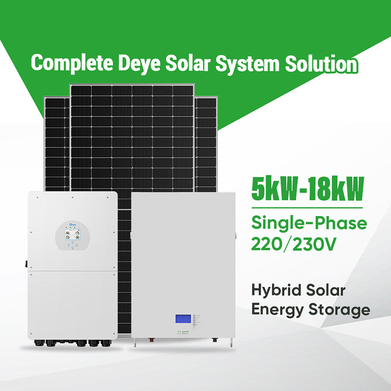 Deye 5KW 10KW 15KW 18KW Hybrid - مراجعة Off Grid Solar Kit وسعره