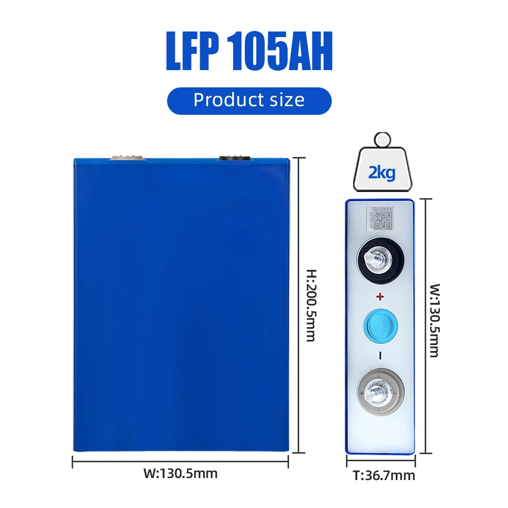 EVE 105AH LiFePO4 Battery Rech - مراجعة Renewable Energy Technology وسعره