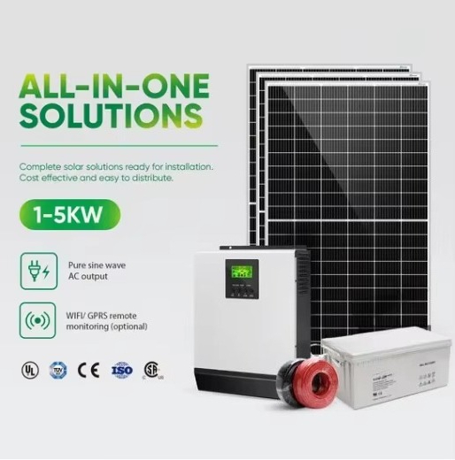 Complete Set Home Solar Energy - مراجعة Off Grid Solar Kit وسعره