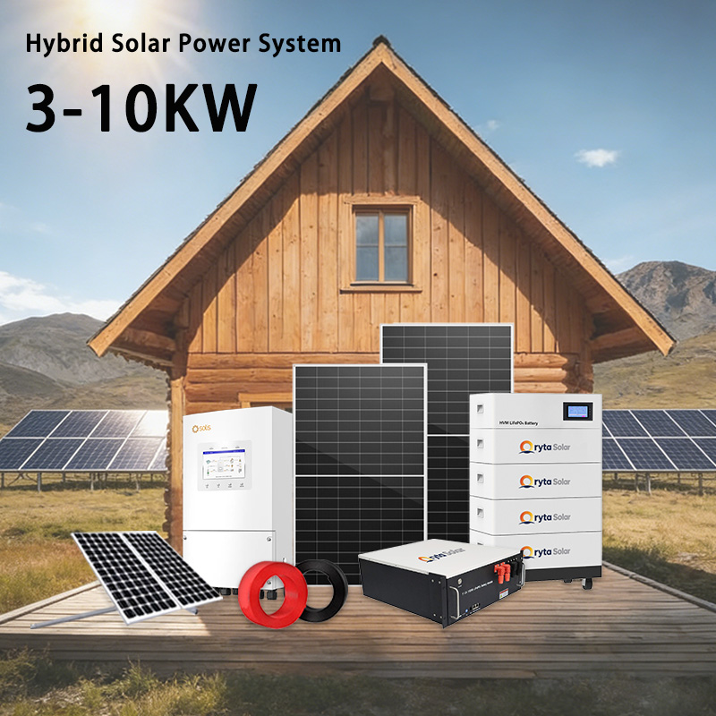 3KW-10KW Complete Off-Grid Hyb - مراجعة Off Grid Solar Kit وسعره