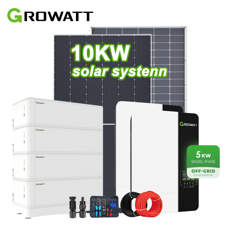 Hybrid Solar Power System 5kw  - مراجعة Off Grid Solar Kit وسعره