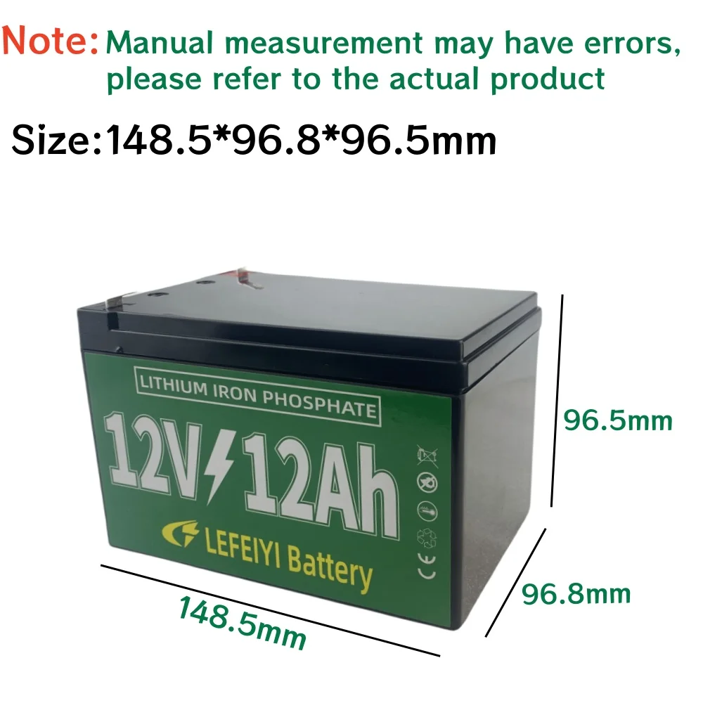 100% New 12V 12AH LiFePo4 Batt - مراجعة Renewable Energy Technology وسعره